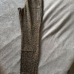 NWT American Eagle Outfitters Brown Leopard Print Skinny Jeans